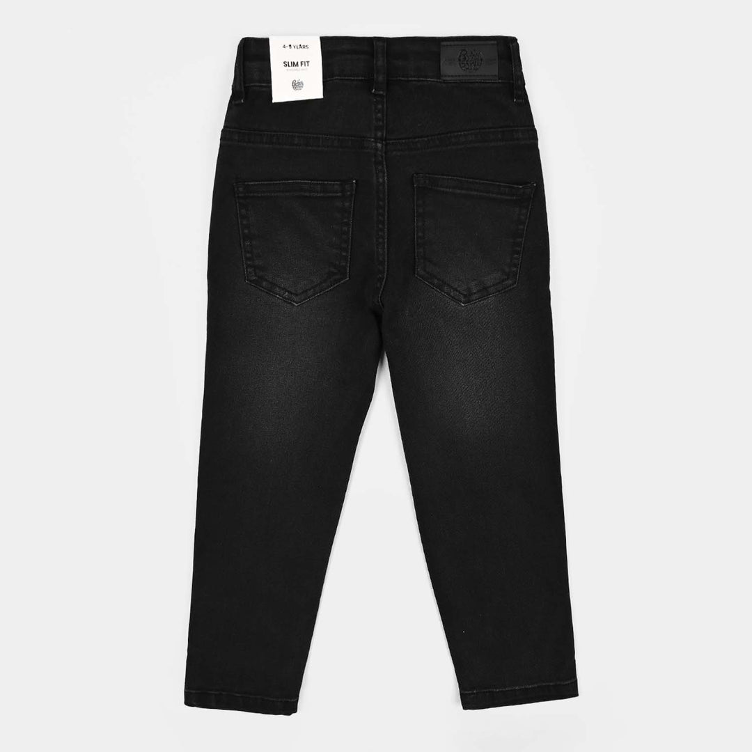 Boys Denim Stretch Pant BASIC- Black