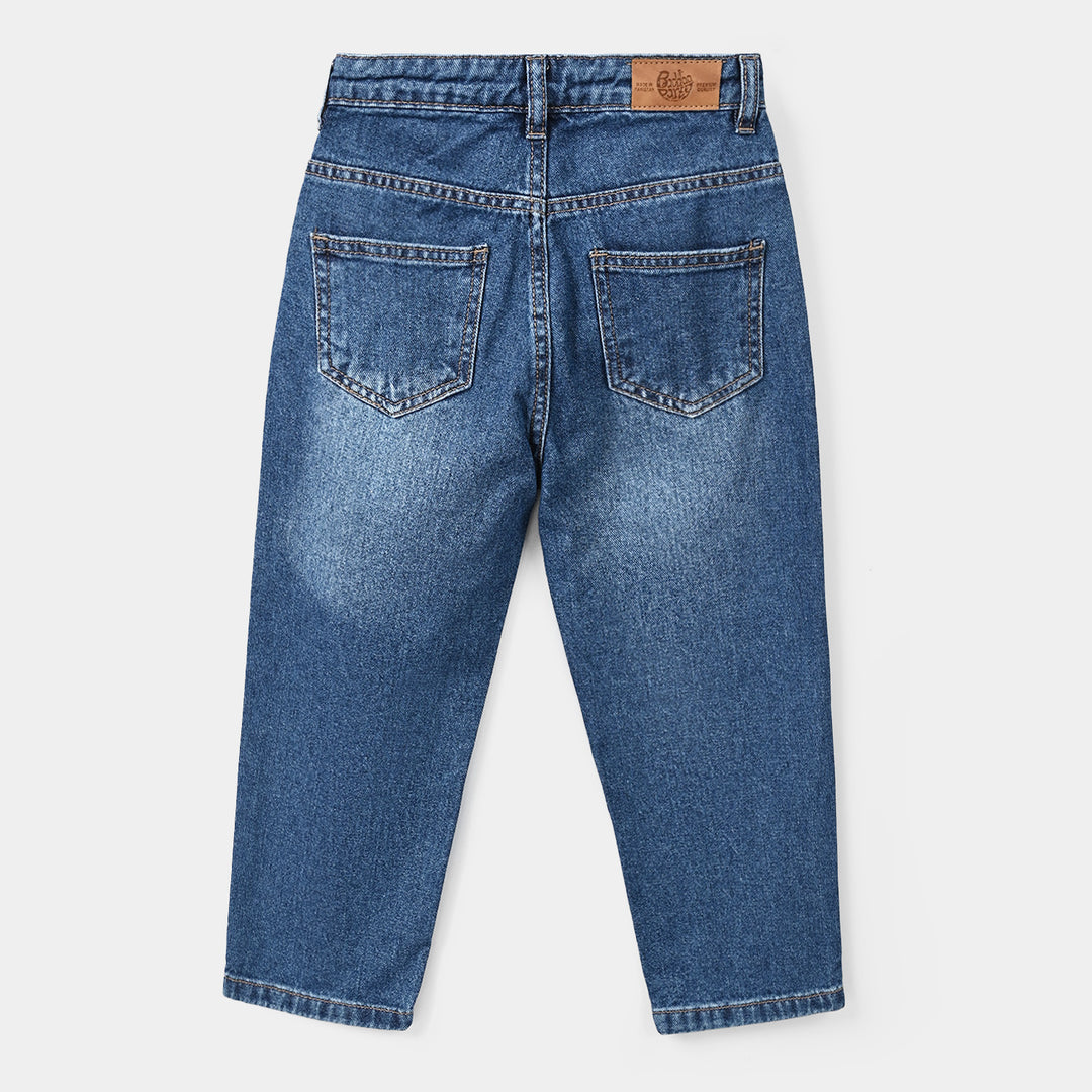 Boys Denim Stretch Pant BASIC- Blue