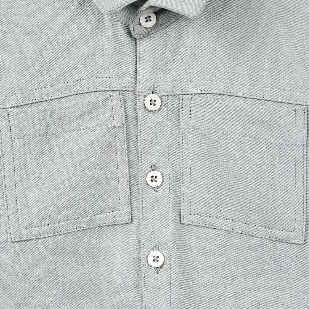 Infant Boys Cotton Twill Shirt (Double Pocket Twill)