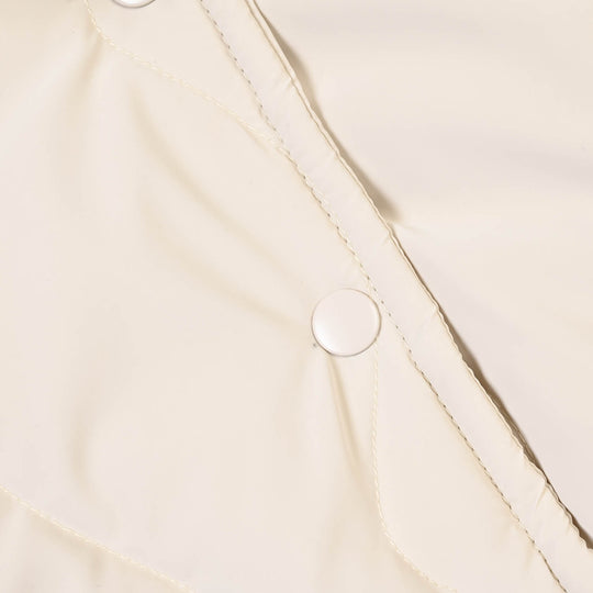 Infant Girls Quilted Jacket Peter Ban- Off White