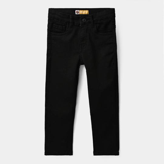 Boys Denim Stretch Pant (regular)-BLACK