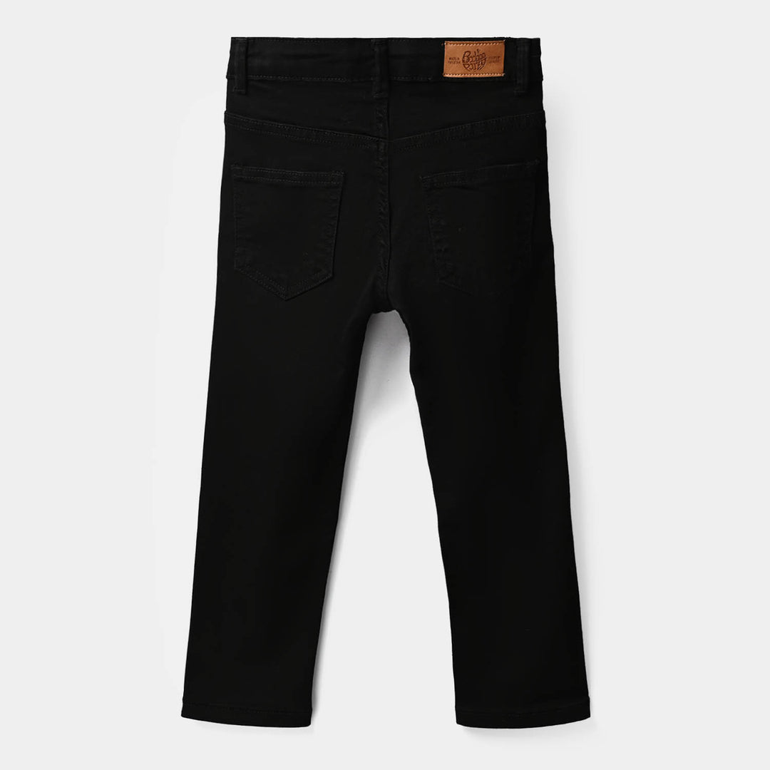 Boys Denim Stretch Pant (regular)-BLACK