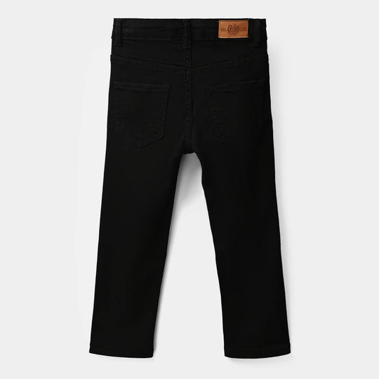 Boys Denim Stretch Pant (regular)-BLACK