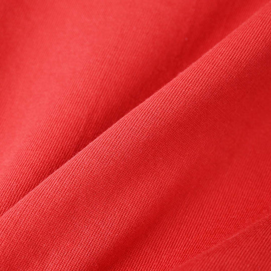 Boys Poly Cotton Jersey Night Suit-RED