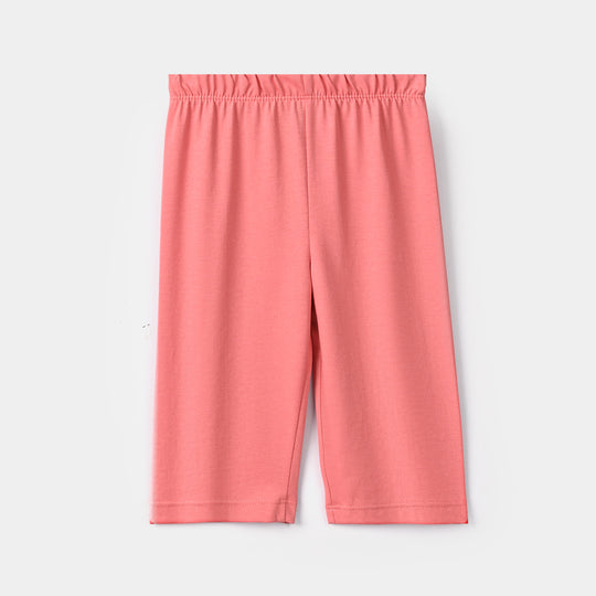 Infant Girls Poly Cotton Jersey Night Suit Character - Pink