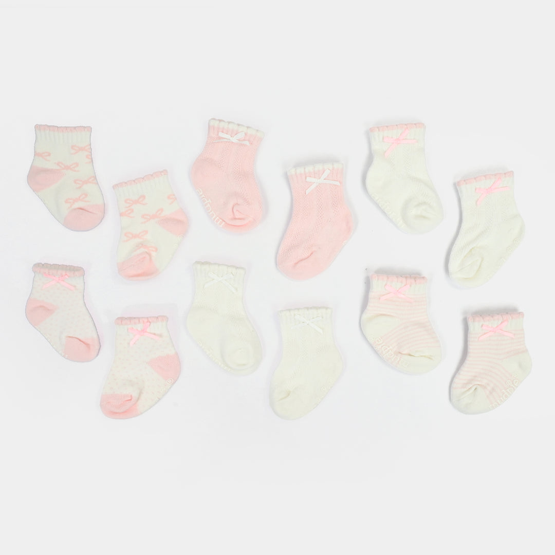 Cotton Baby Socks Set (6 Pairs)