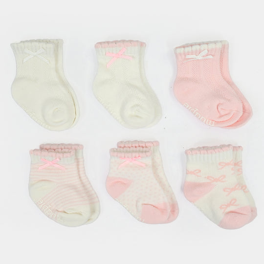 Cotton Baby Socks Set (6 Pairs)