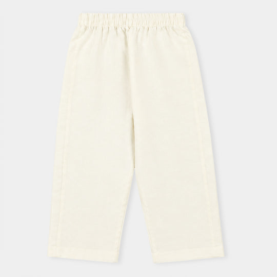 Boys Poly Cotton 3Piece Suit (Jagmag)-Off.White