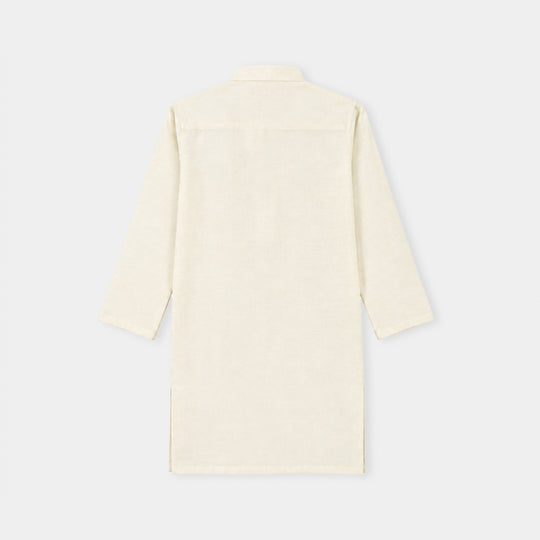 Boys Poly Cotton 3Piece Suit (Jagmag)-Off.White