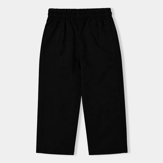 Boys Poly Cotton 3Piece Suit (Sitara)-BLACK