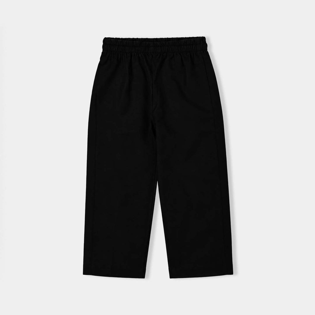 Infant Boys Poly Cotton 3Piece Suit (Sitara)-BLACK