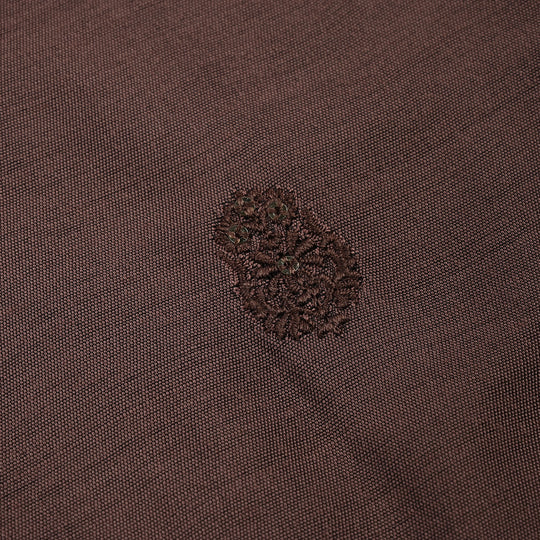 Infant Boys Poly Cotton 2Piece Suit (Jagmag)-BROWN