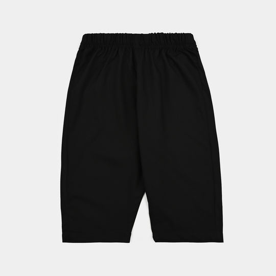 Infant Boys Poly Cotton 2Piece Suit (Blended)-BLACK