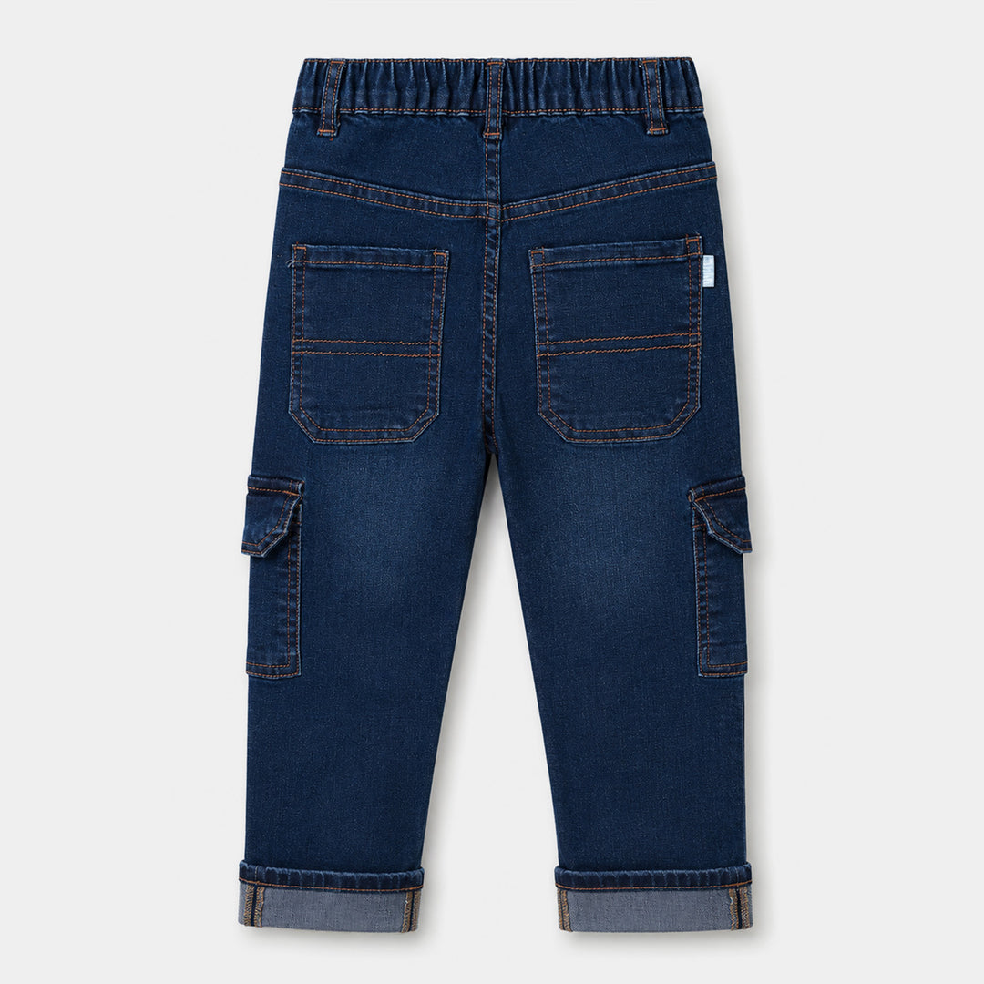 Boys Denim Stretch Pant In The Moment- Dark Blue