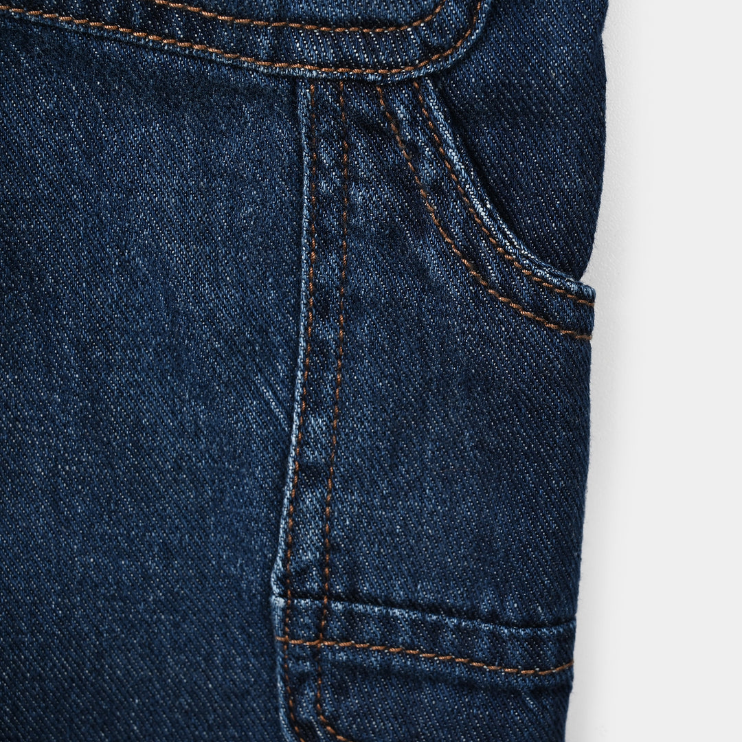Boys Denim rigid Pant Great Things-D.Blue