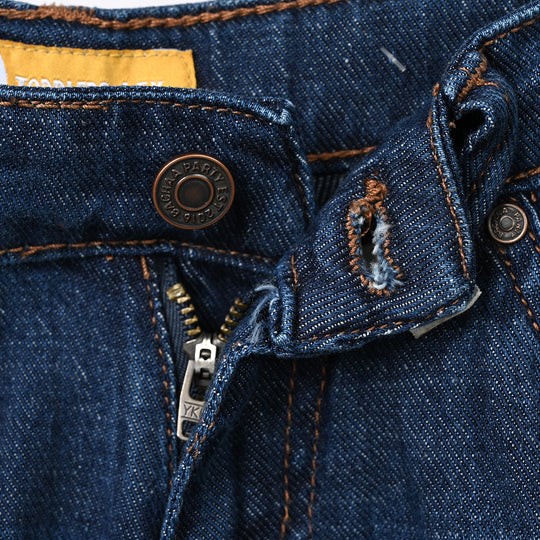Boys Denim rigid Pant Great Things-D.Blue
