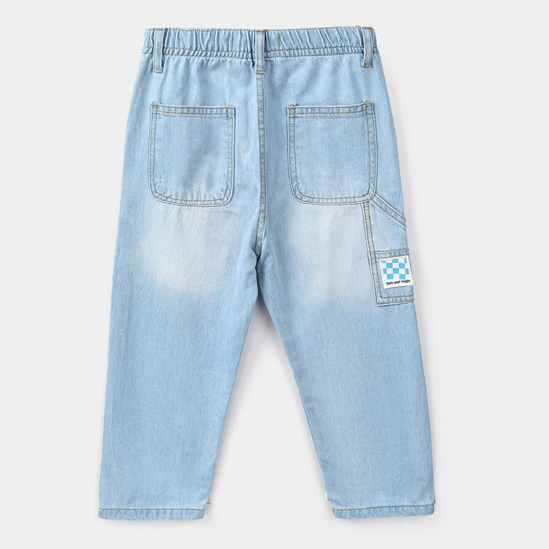 Boys Denim rigid Pant Own Your Magic-MD.Blue