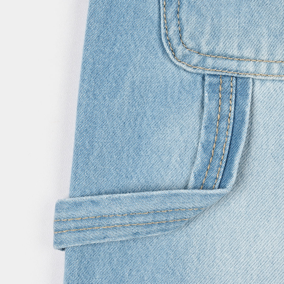 Boys Denim rigid Pant Stay Playful-LT.Blue