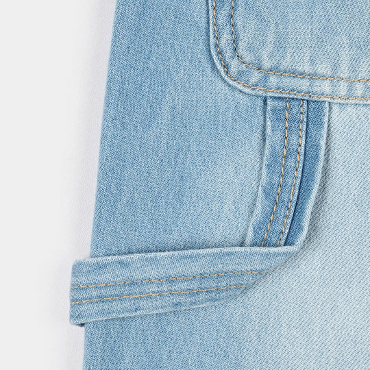 Boys Denim rigid Pant Stay Playful-LT.Blue