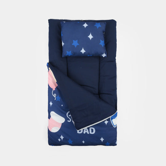 Baby Boy Carry Nest Blue Smart as Dad