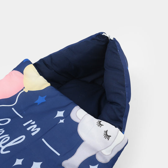 Baby Boy Carry Nest Blue Smart as Dad