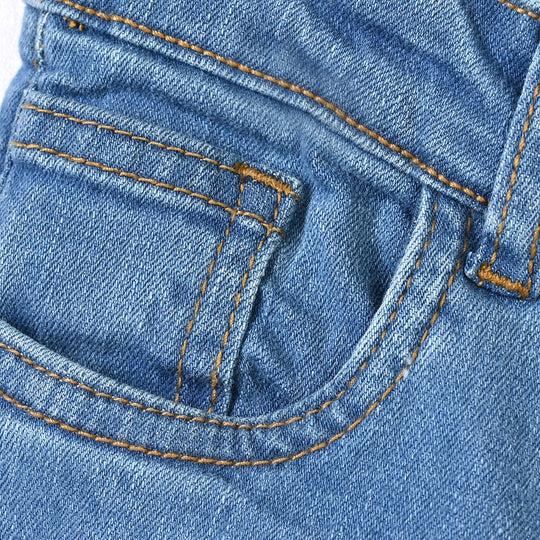 Boys Denim rigid Pant No Noise-Light Blue