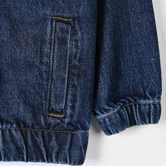 Boys Denim rigid Jacket - DARK BLUE