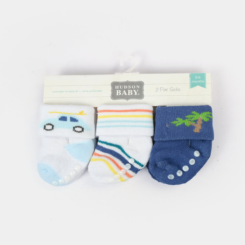 Carters Baby Socks 3Pcs | 0-6M