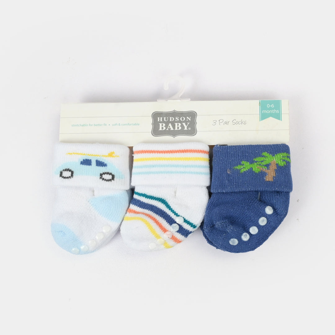 Carters Baby Socks 3Pcs | 0-6M