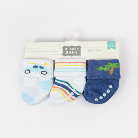 Carters Baby Socks 3Pcs | 0-6M