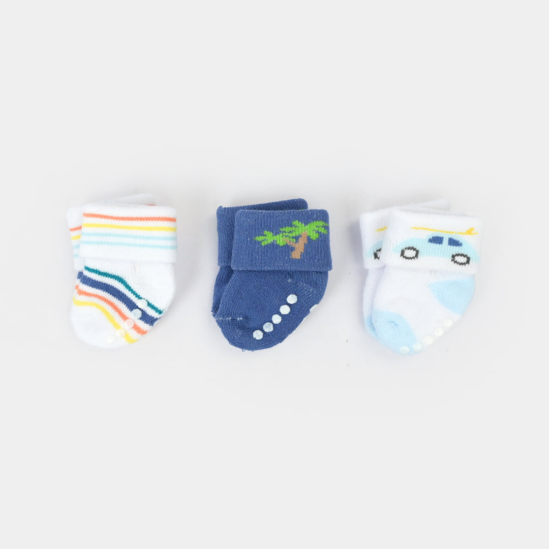 Carters Baby Socks 3Pcs | 0-6M