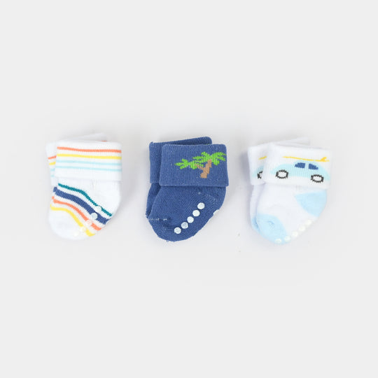 Carters Baby Socks 3Pcs | 0-6M