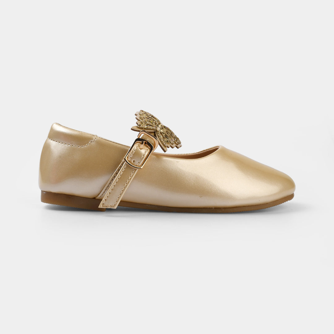 Girls Pumps BS - 050 - Golden