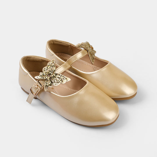 Girls Pumps BS - 050 - Golden