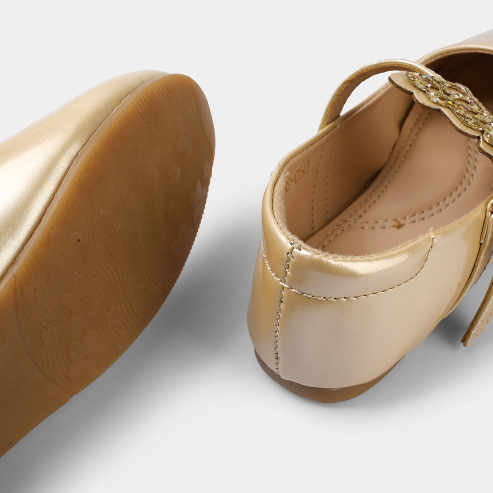Girls Pumps BS - 050 - Golden