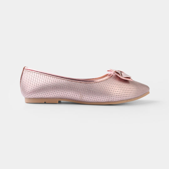 Girls Pumps BS - 052 - Champagne