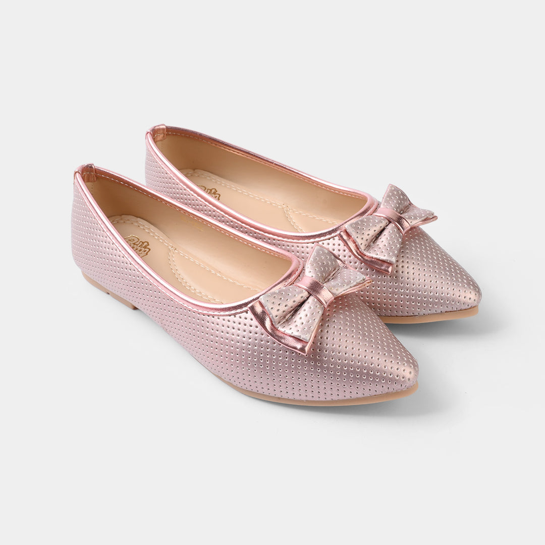 Girls Pumps BS - 052 - Champagne