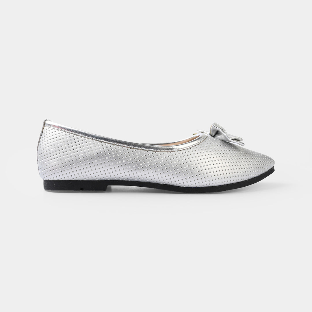 Girls Pumps BS - 052 - Silver