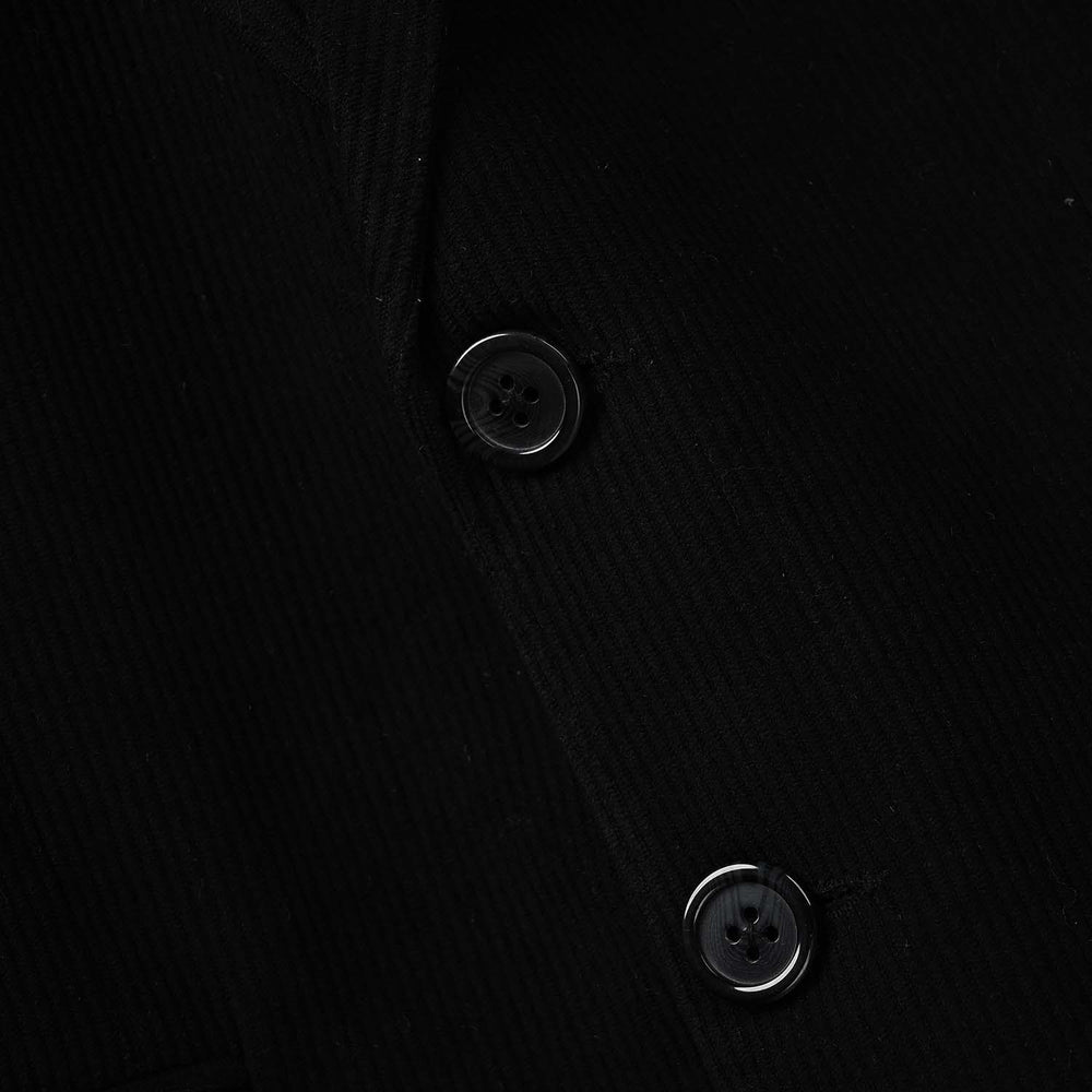 Boys Corduroy Blazer-BLACK