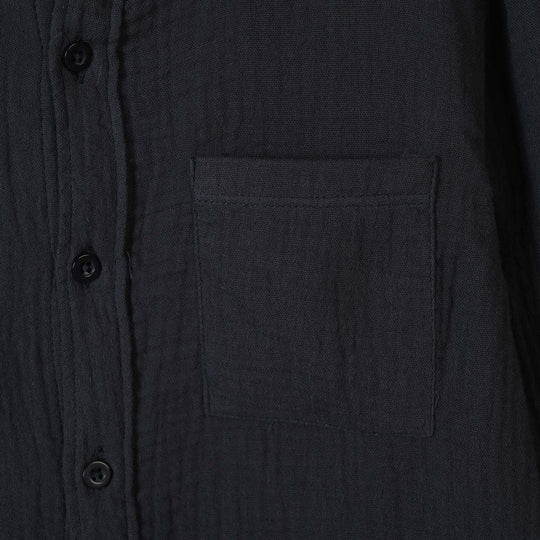 Boys Gauze Woven Suit Hello-CHARCOAL