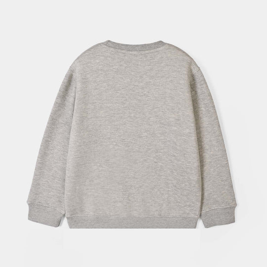 Boys Fleece SweatShirt Sports-Heater.Grey