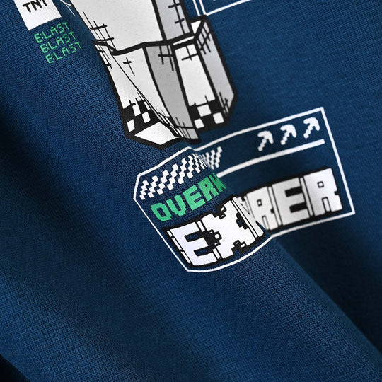Boys Fleece Pullover Character-Sailor Blue