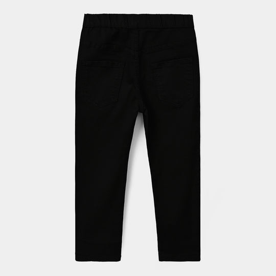 Girls Denim Stretch Jegging Jet Black