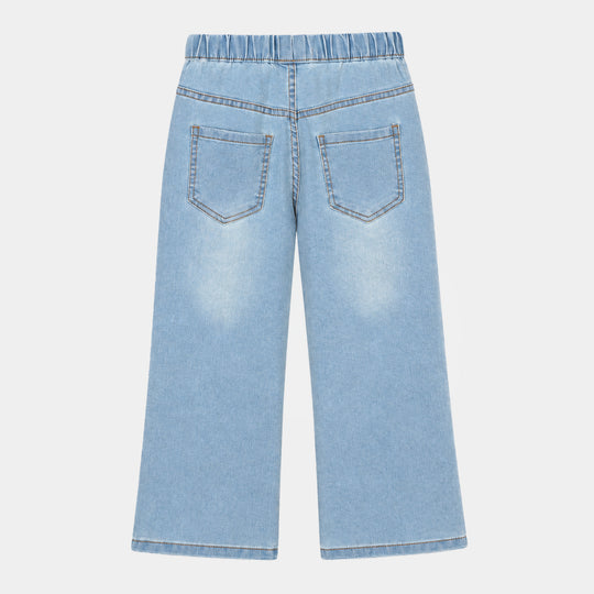Girls Denim Stretch Jegging Basic Light-LT.Blue