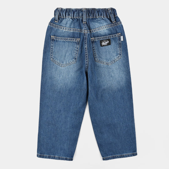 Boys Denim rigid Pant Huddle-MD.Blue
