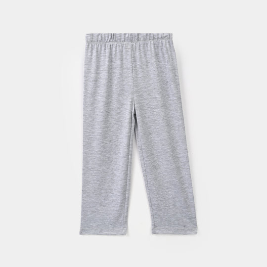 Boys Poly Cotton Jersey Night Suit Character-GREY