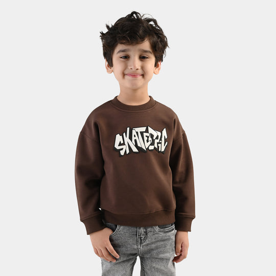 Boys  SweatShirt Skate Epic-BROWN
