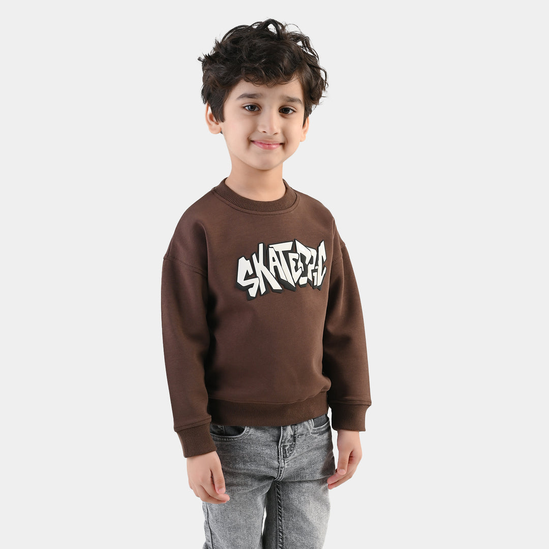 Boys  SweatShirt Skate Epic-BROWN