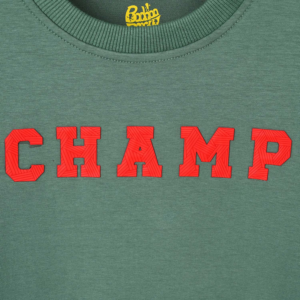 Boys  SweatShirt Champ-GREEN