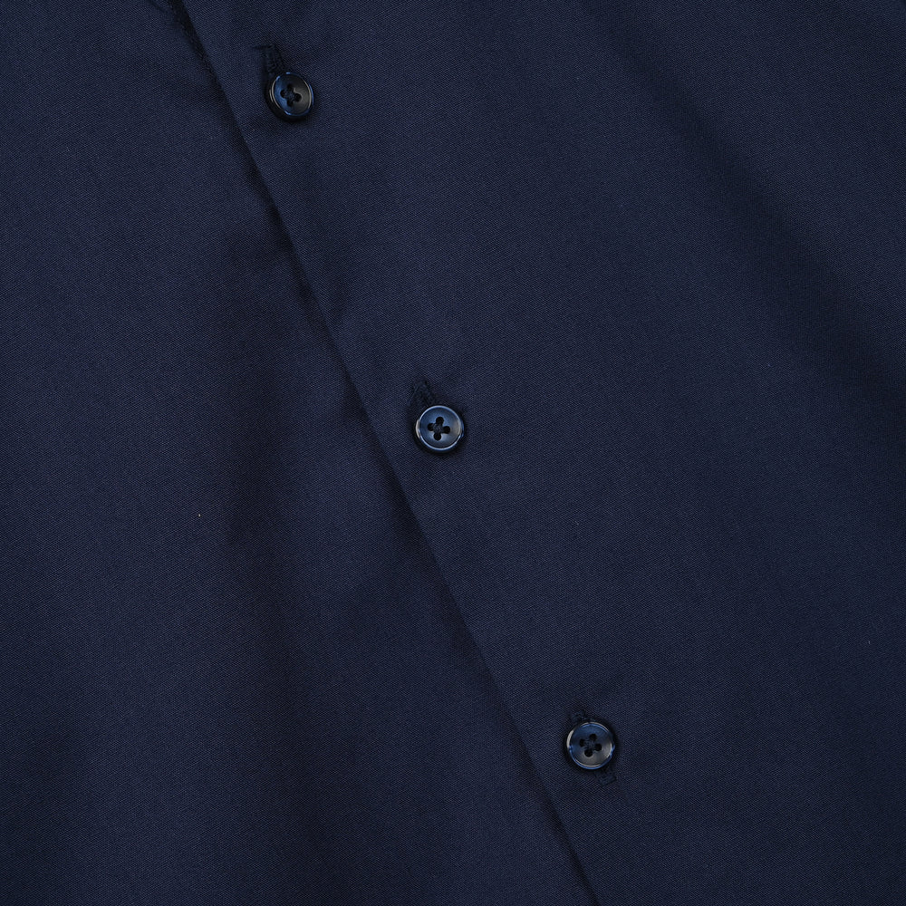 Boys Cotton Poplin Formal Shirt (Navy)